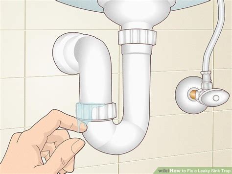 Easy Ways to Fix a Leaky Sink Trap: 12 Steps (with。